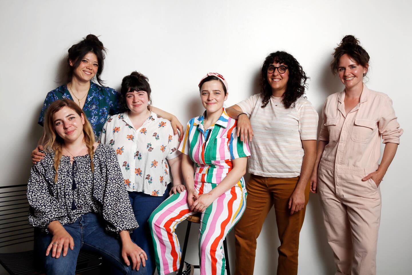 Pastry chefs, from left, Anna Posey, Natasha Pickowicz, Zoe Kanan, Caitlyn Jarvis, Sasha Piligian and Jess Stephens.