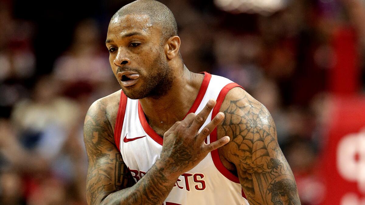 Rockets' P.J. Tucker: 'I wasn't coming back to the NBA; I had no interest  in it,' and what changed his mind - Los Angeles Times