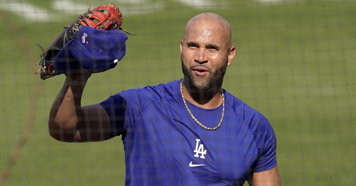 Dodgers news: Albert Pujols makes his LA debut. 'It was surreal