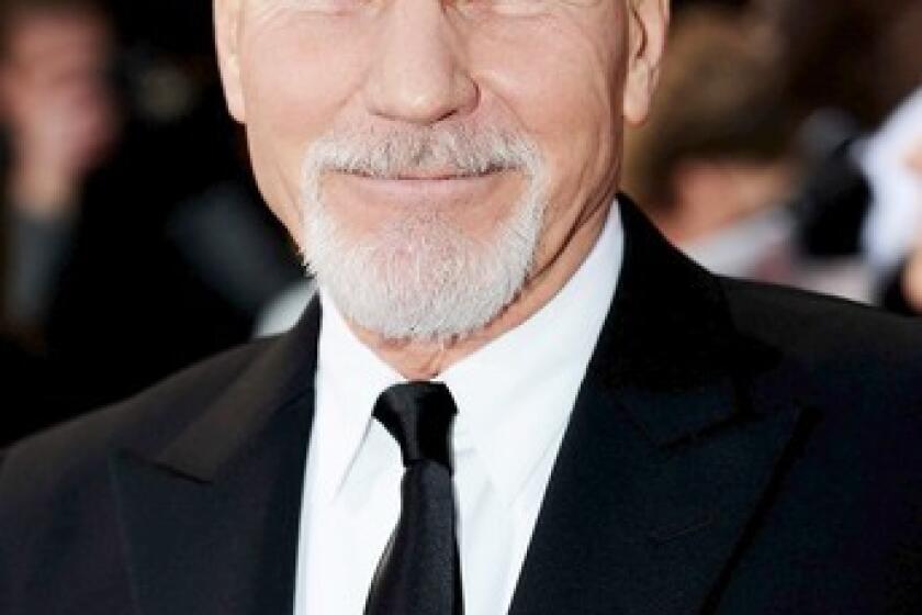 Sir Patrick Stewart, who won an Olivier Award in 2009 for his role as Cladius in "Hamlet."