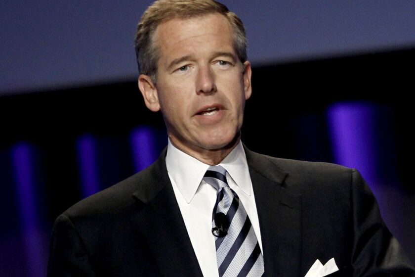 Brian Williams was suspended for six months without pay from his post at "NBC Nightly News."