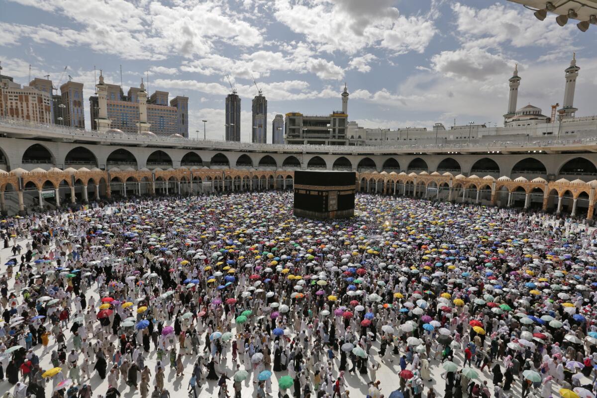 Acaba la peregrinación a La Meca sin casos de covid entre los 60.000 fieles