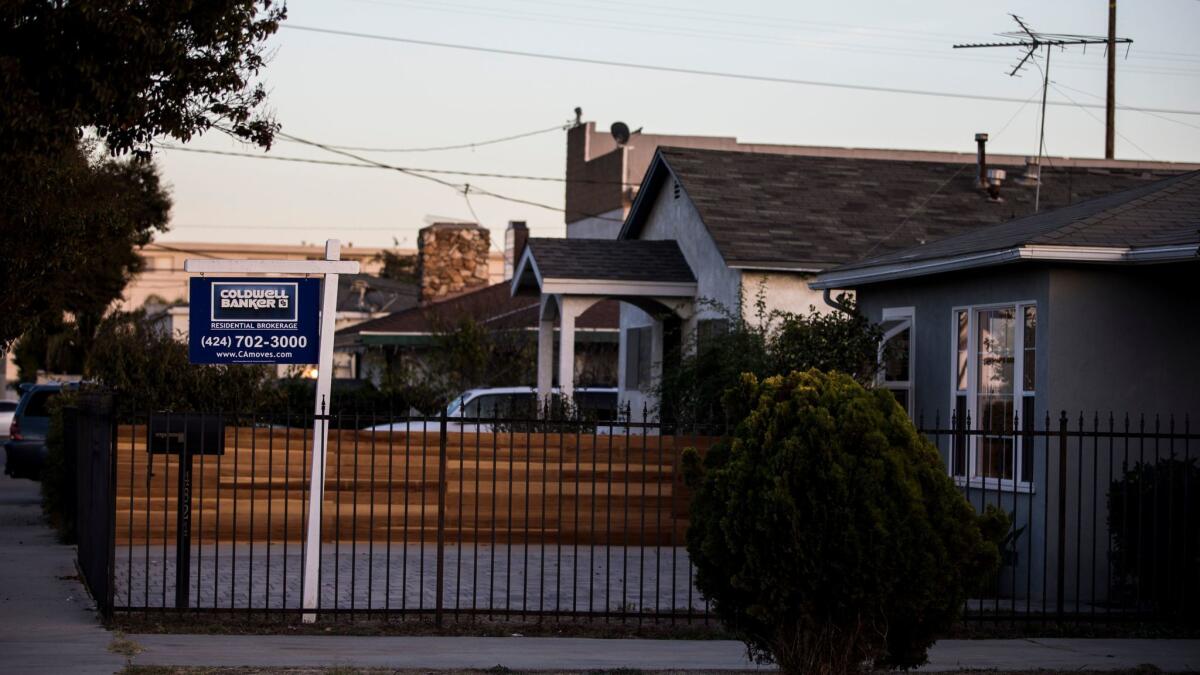 A home for sale on 134th Street in Hawthorne.