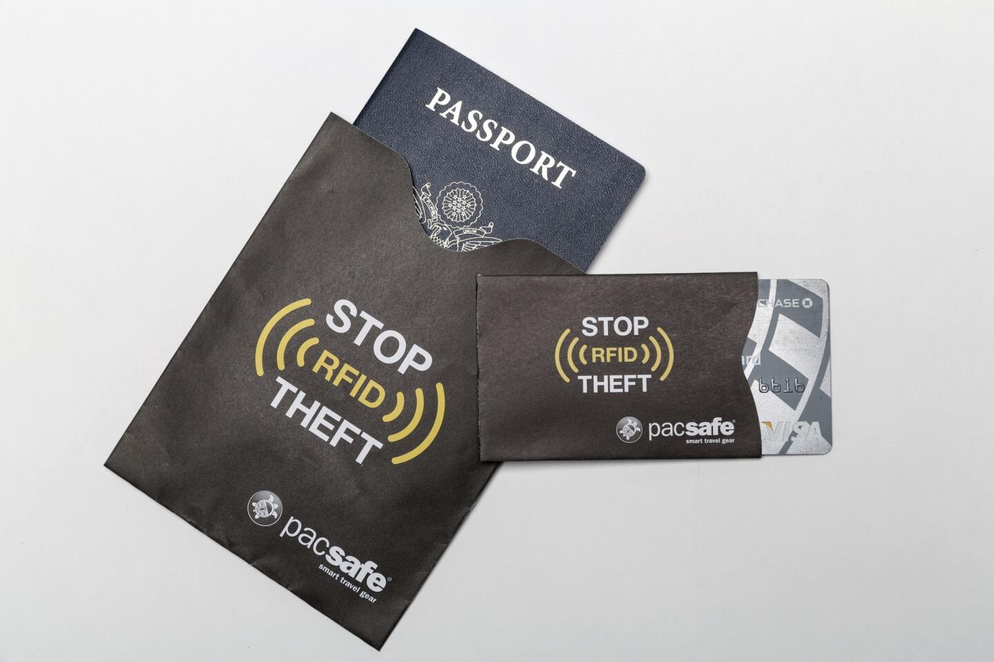 Pacsafe protective passport sleeve