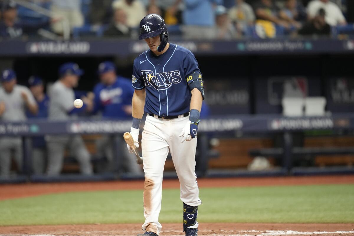 Rays' season ends with 3-1 loss to Dodgers in World Series
