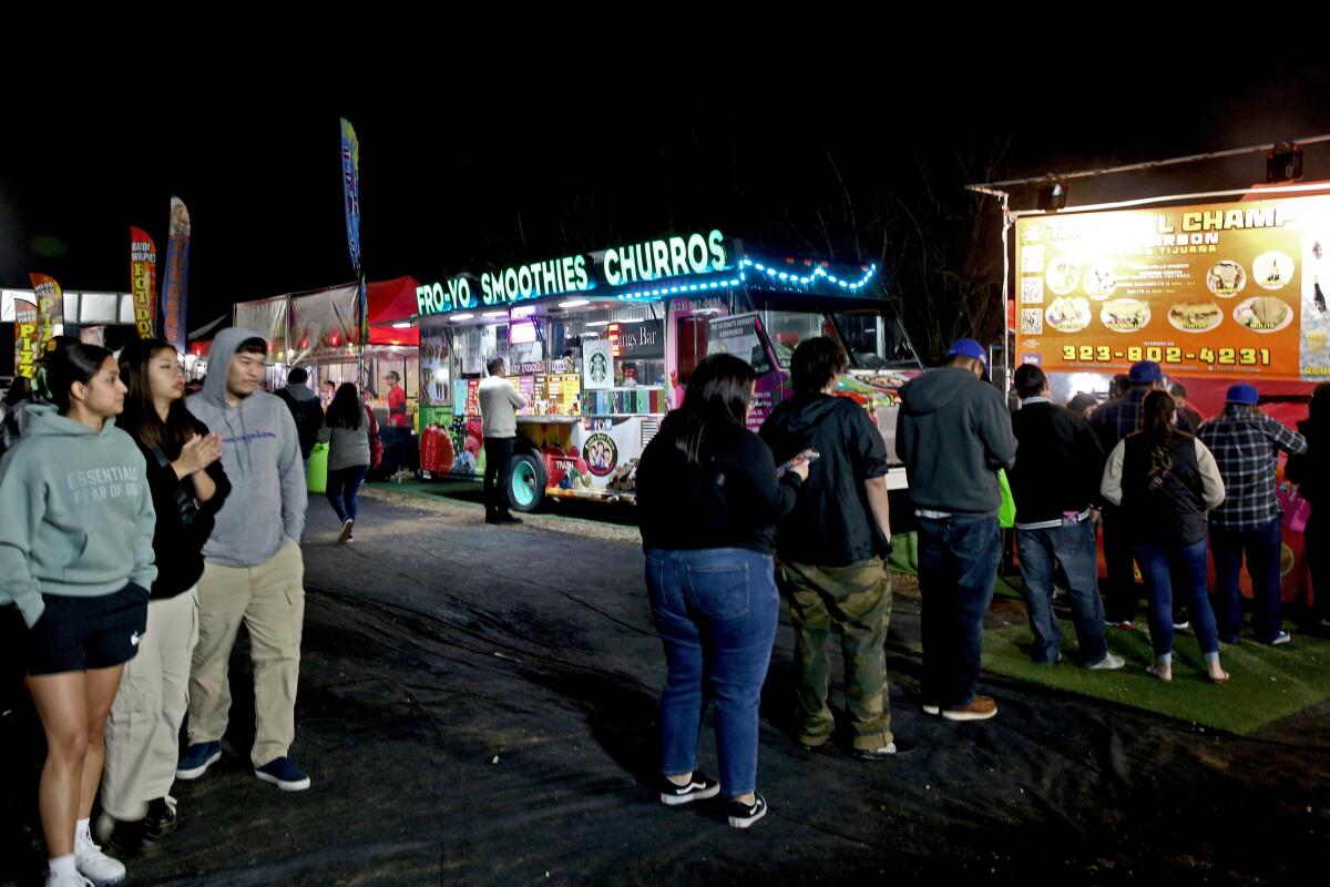 Ave 26 Night Market, at the Pico Rivera Sports Arena on the 11000 block of Sports Arena Dr., in Pico Rivera 