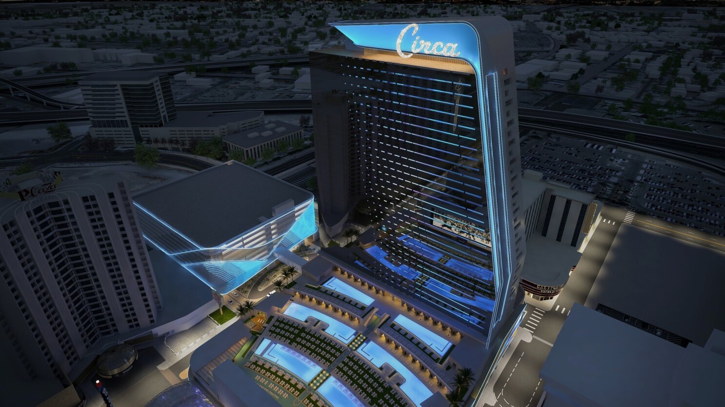 New Circa Resort Casino To Open In Downtown Las Vegas In 2020 Los Angeles Times