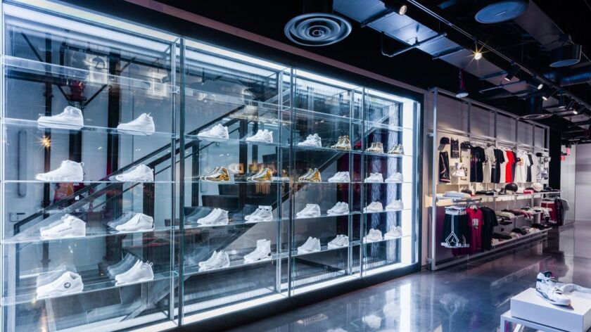 Jordan Brand into the downtown L.A. creative Volcom opens at Westfield Century Los Angeles Times
