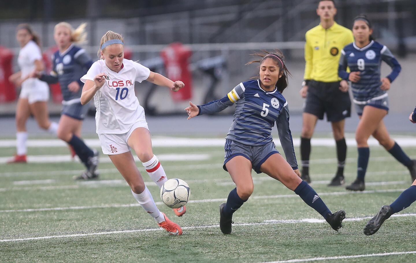 Photo Gallery: Newport Harbor vs. Los Alamitos in girls’ soccer