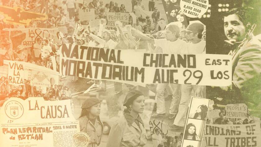 Chicano Moratorium Collage