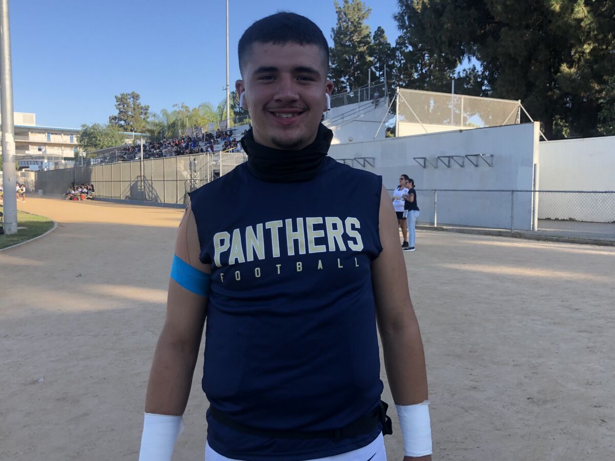 Franklin quarterback Alfred Bobadilla was one of several passers who had big games this past weekend.