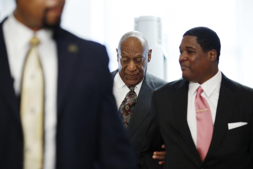 Bill Cosby arrives at the Montgomery County Courthouse in Norristown, Pa.,for a preliminary hearing on May 24, 2016.