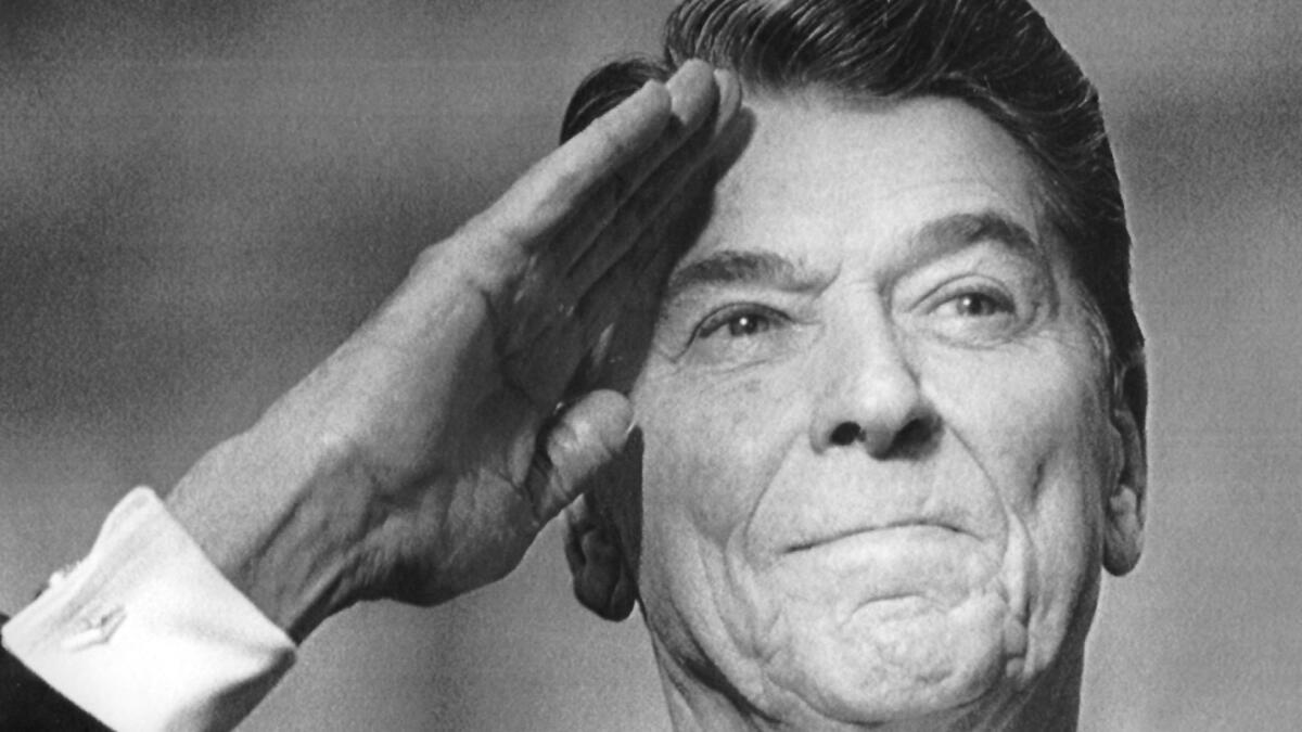 Ronald Reagan combined with fellow Republicans Earl Warren and Richard Nixon to represent California on the national ticket in 8 of 10 presidential races over a nearly 40-year span.