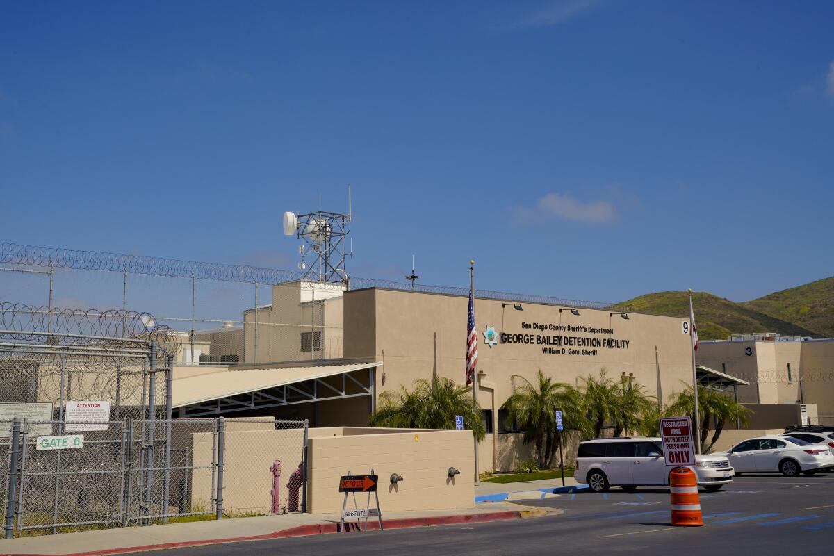 The George Bailey Detention Center, home to a coronavirus outbreak, is in Otay Mesa.