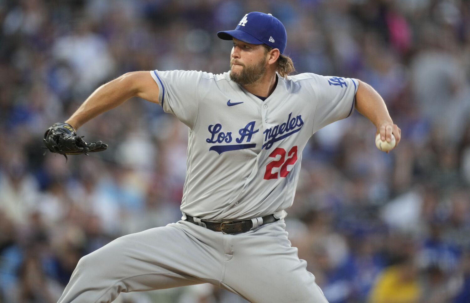 Clayton Kershaw flirts with no-hitter as Dodgers blank Rockies