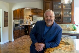 Chef Frank Terzoli at home in Point Loma. Terzoli will be appearing as a contestant in the Top Chef show later this fall of this year.