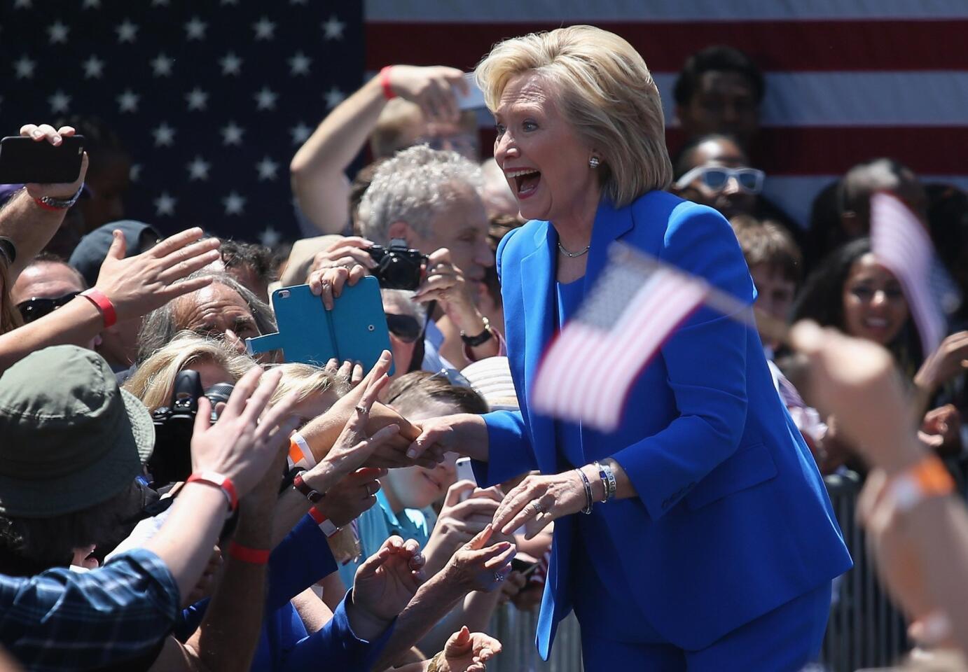 Hillary Clinton launches presidential campaign