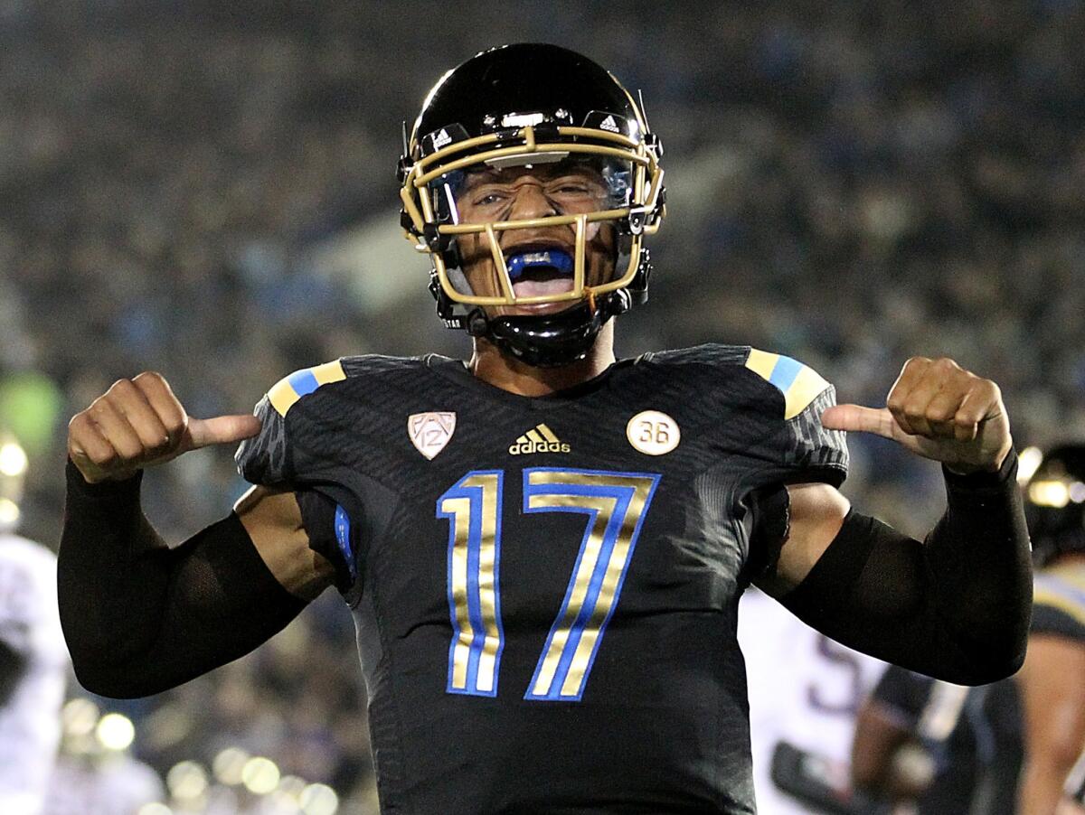 Several ESPN analysts have the UCLA Bruins winning big this season: Pac-12 championship, national championship and the Heisman Trophy to boot.