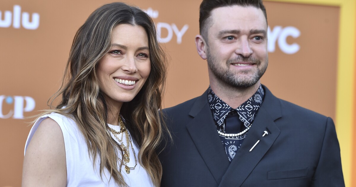 Surprise!  Timberlake stars with Jessica Biel in ‘Candy’