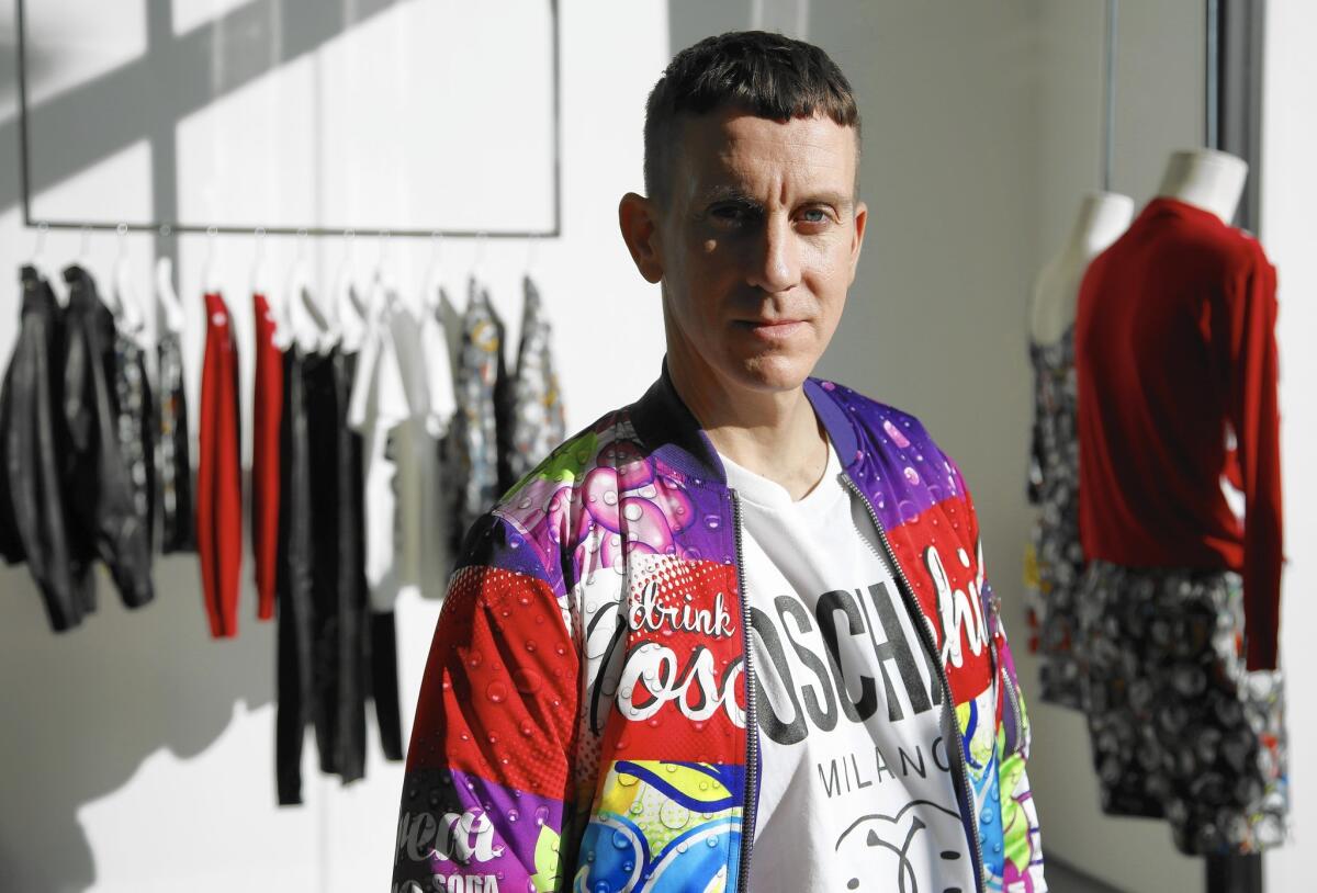 Jeremy Scott, photographed inside his first Moschino store in the L.A. area earlier this year, is the critic-proof subject of a new documentary.