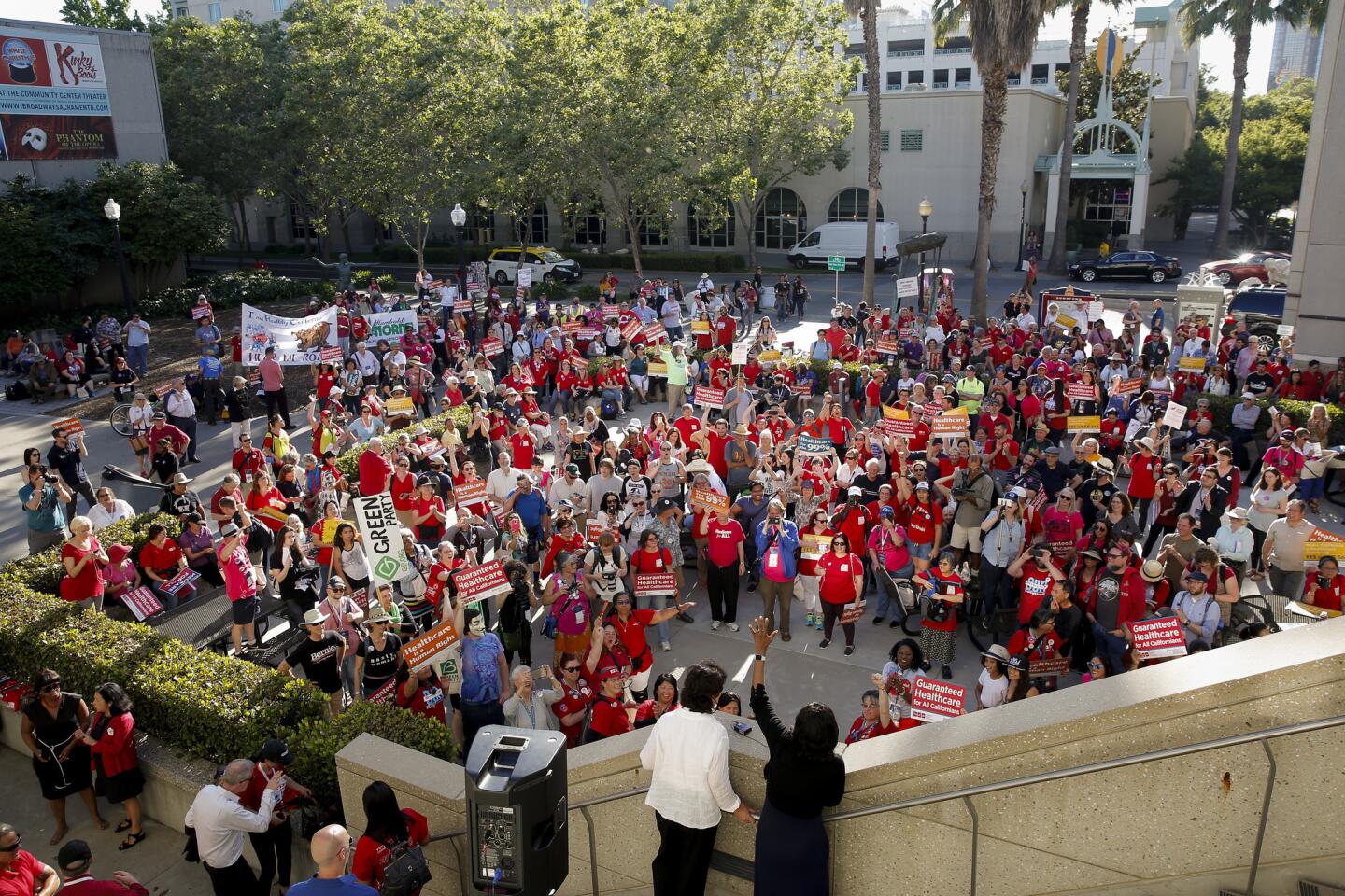 California Democrats will be urged to 'persist' at their convention