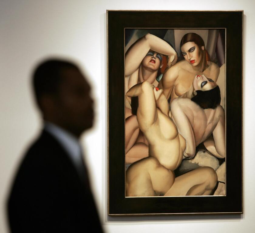 Tamara de Lempicka's "Groupe de quatre nus"