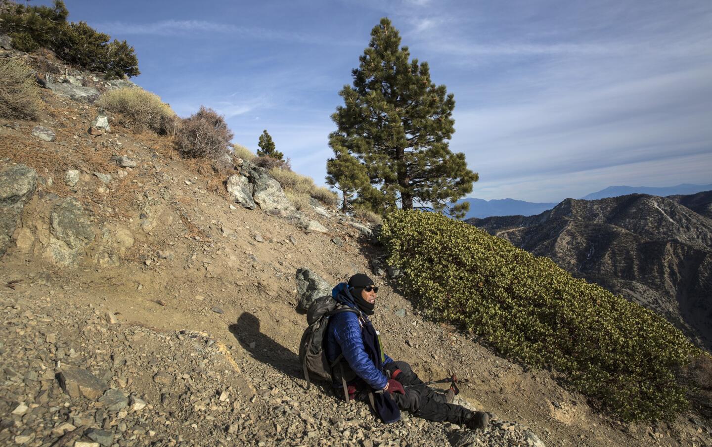 Mt. Baldy Hiker