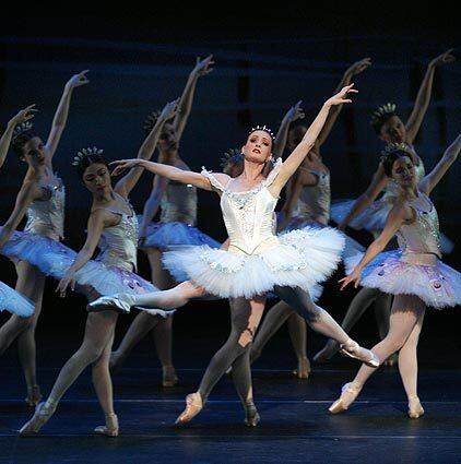Gillian Murphy plays Princes Aurora in American Ballet Theatre's production of "The Sleeping Beauty" at the Dorothy Chandler Pavilion.