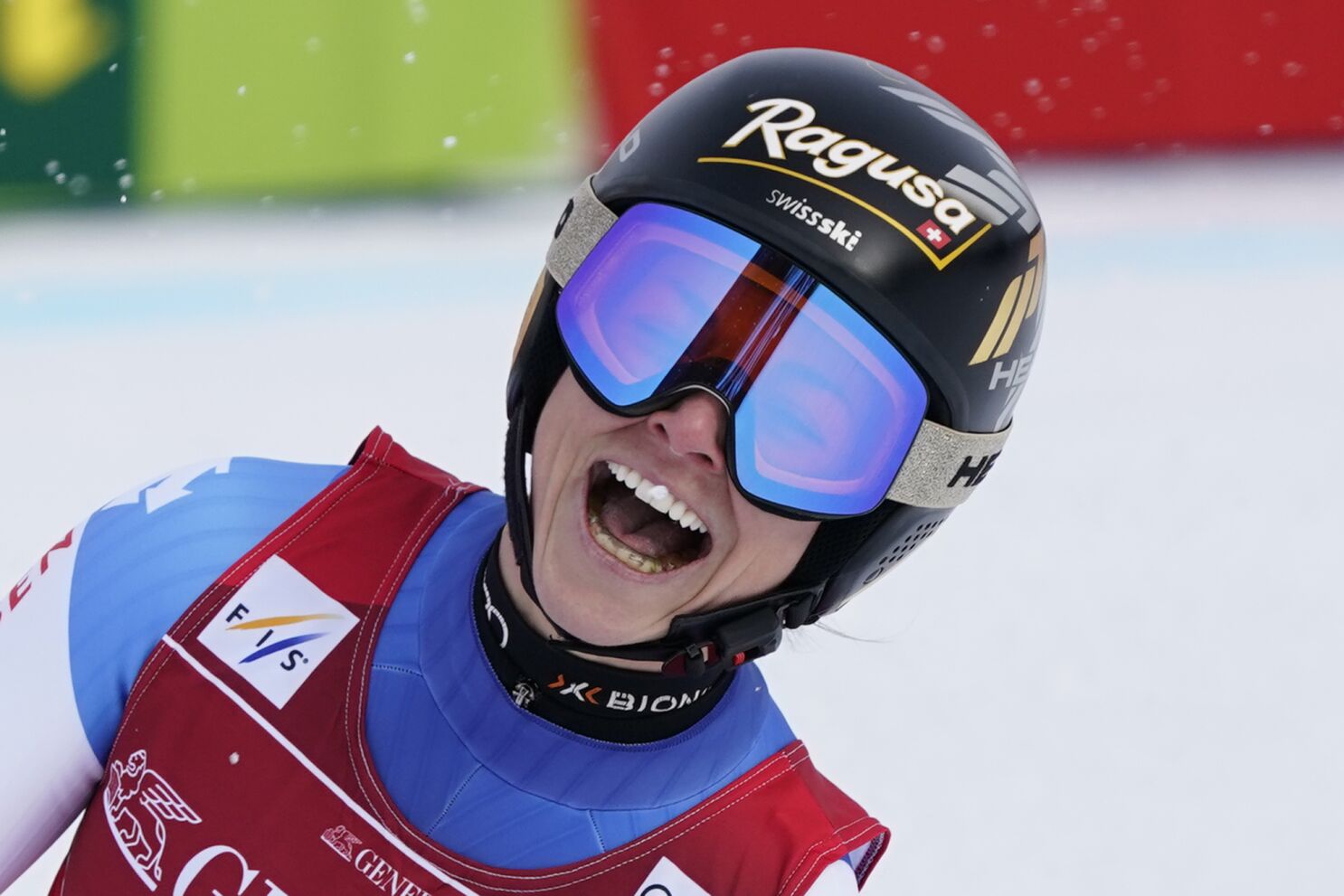 Swiss skier Gut-Behrami speeds to third straight super-G win - The Diego Union-Tribune
