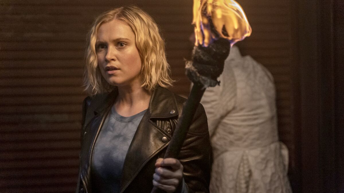 Eliza Taylor plays the lead character, Clarke, in "The 100."