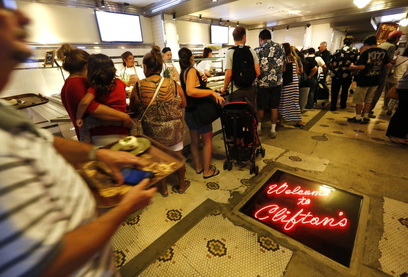 Clifton's cafeteria