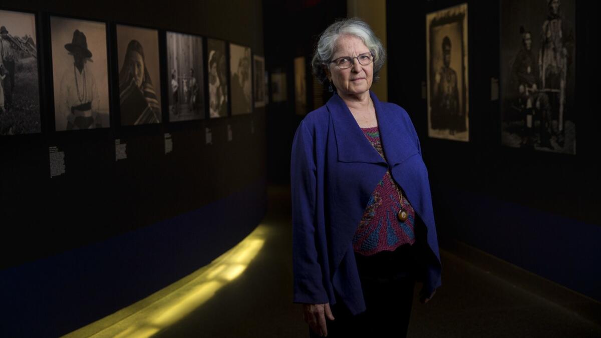 Anne Wilkes Tucker, curator of a new exhibition of photography from the Library of Congress, at the Annenberg Space for Photography in Los Angeles.
