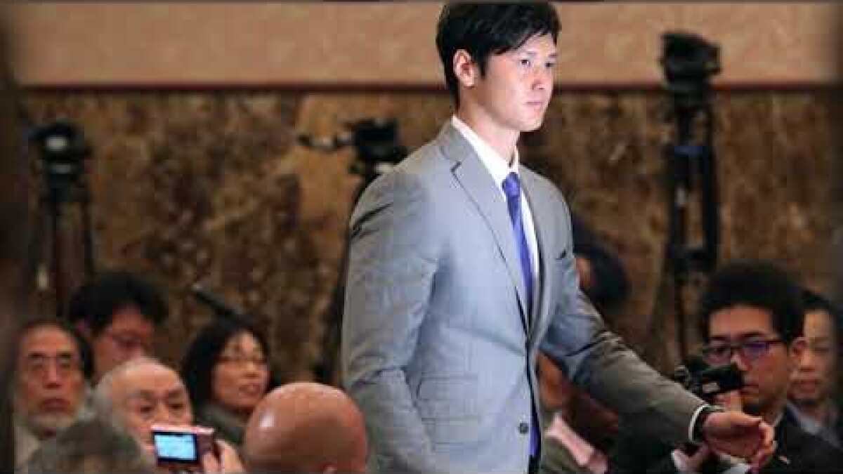 Japanese star Shohei Ohtani would be big in San Diego (or anywhere