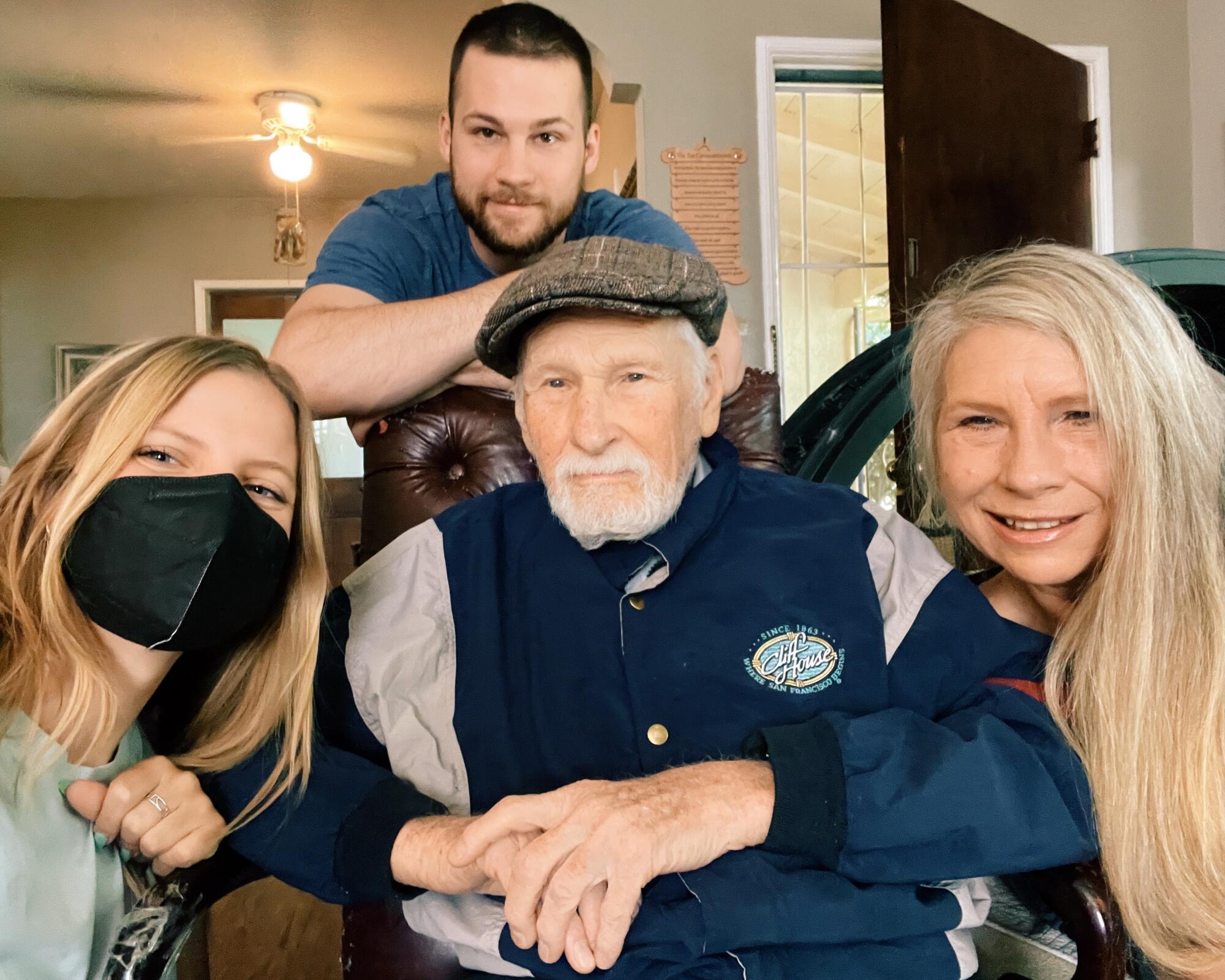 Clockwise, Madeleine Hordinski, Justin Keeling, Susan Stefanski and Andrew Stefanski are seen.