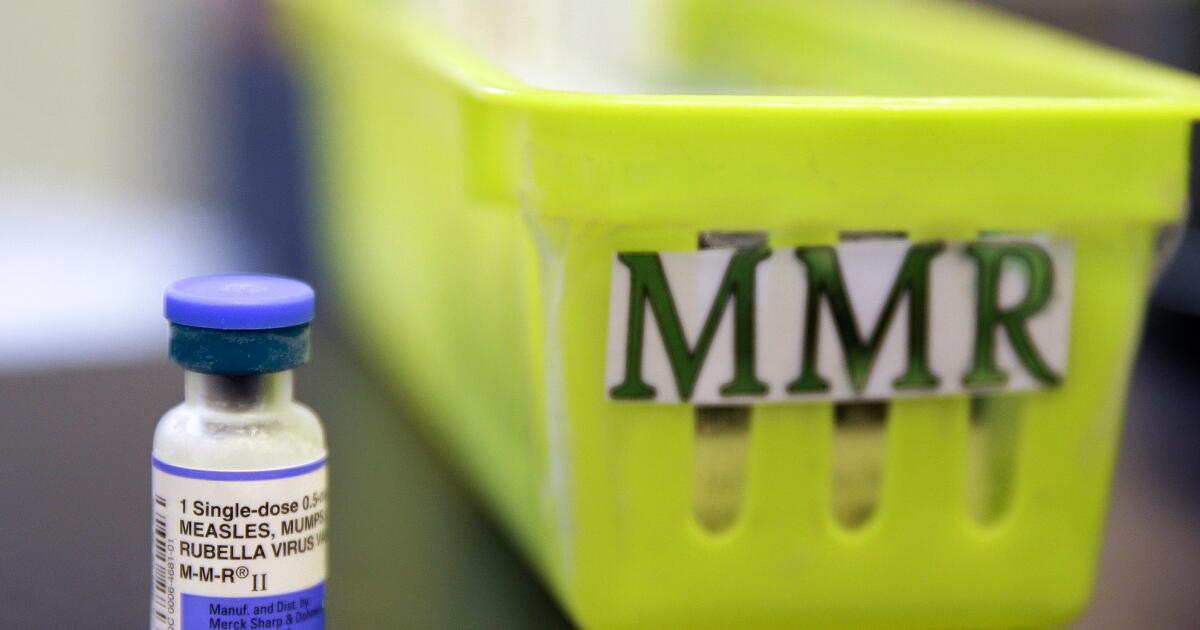 Vaccination rates in California schools decline; some students are prone to measles Vaccination rates in California schools decline; some students are prone to measles
