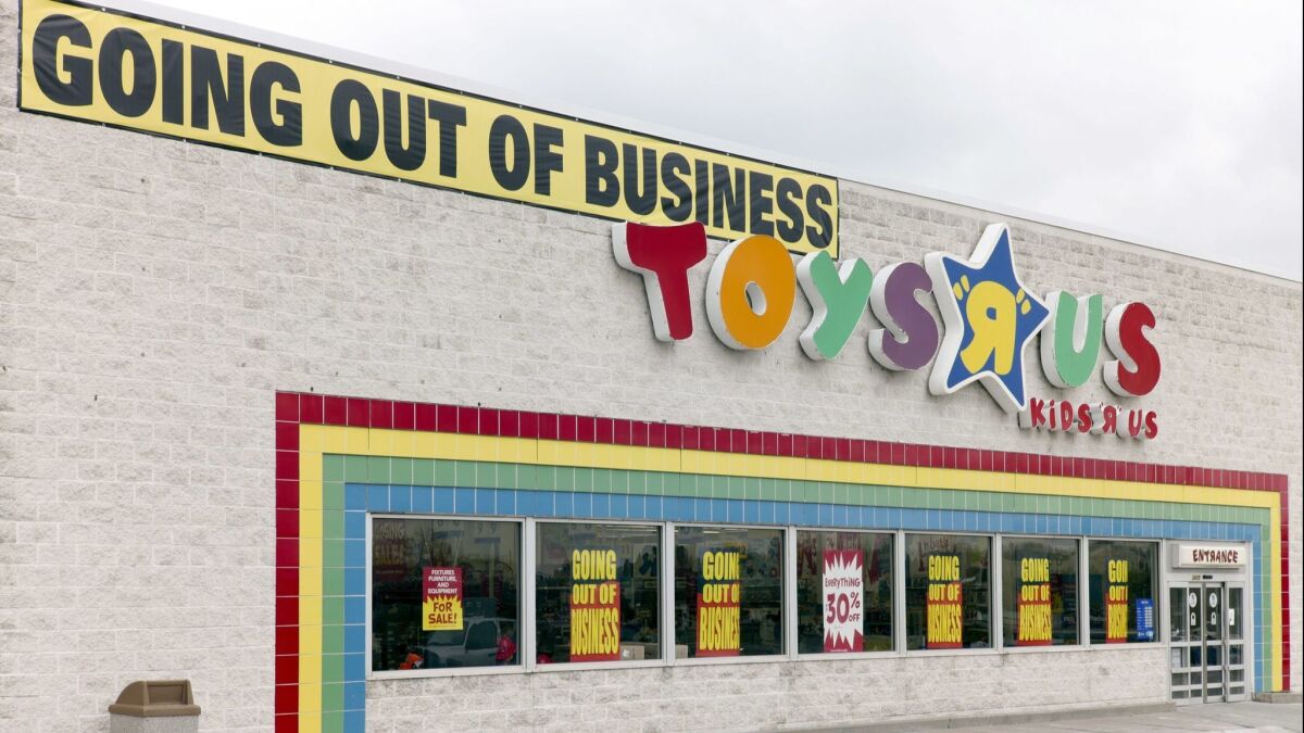 A Toys R Us store in Omaha.