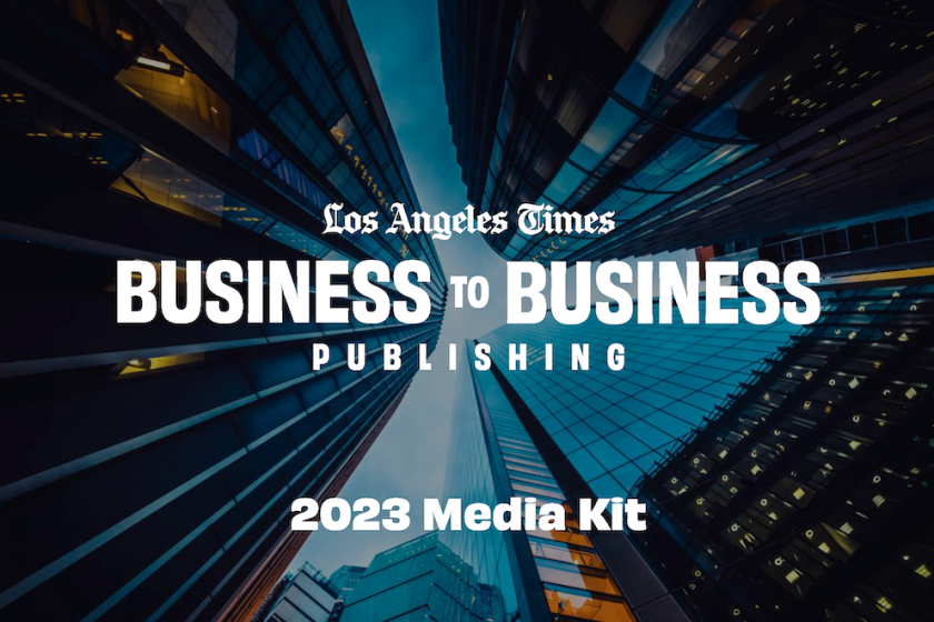 2023 LA Times B2B Media kit thumbnail