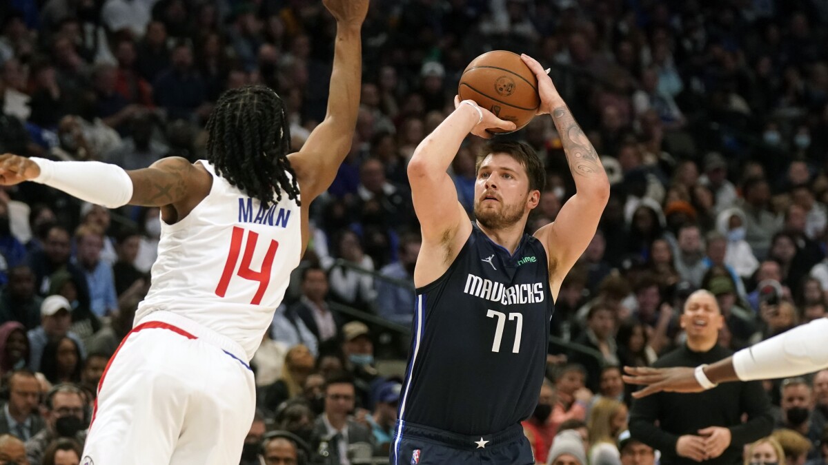 Clippers, burned badly by Luka Doncic, get a second shot at stopping him