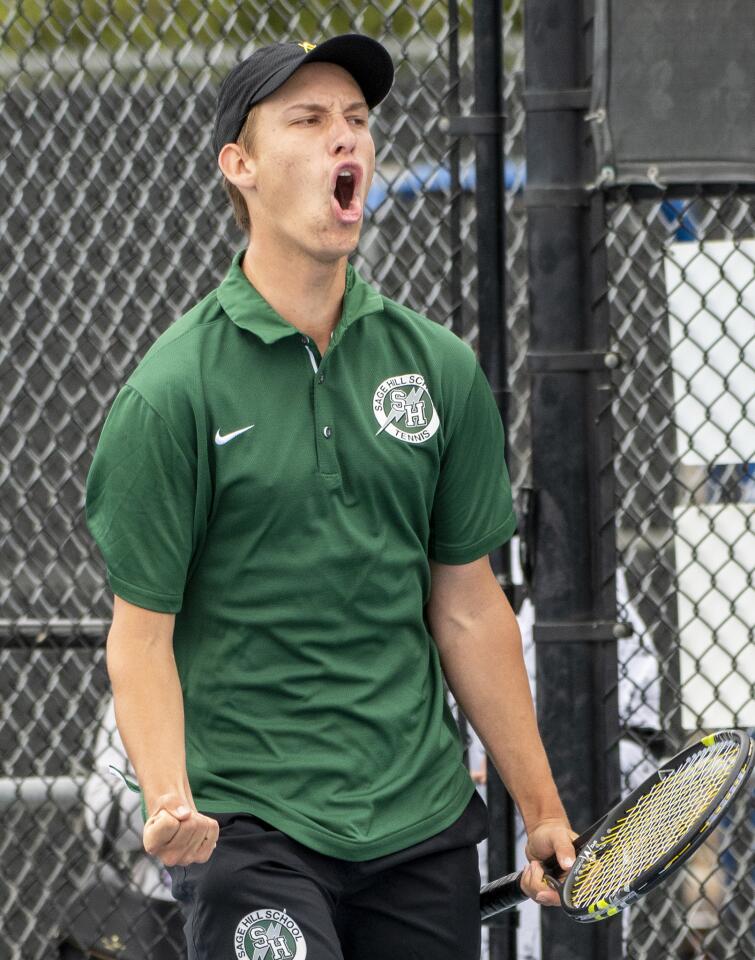 Photo Gallery: Sage Hill vs. Corona del Mar in CIF Southern Section Division 1 tennis match