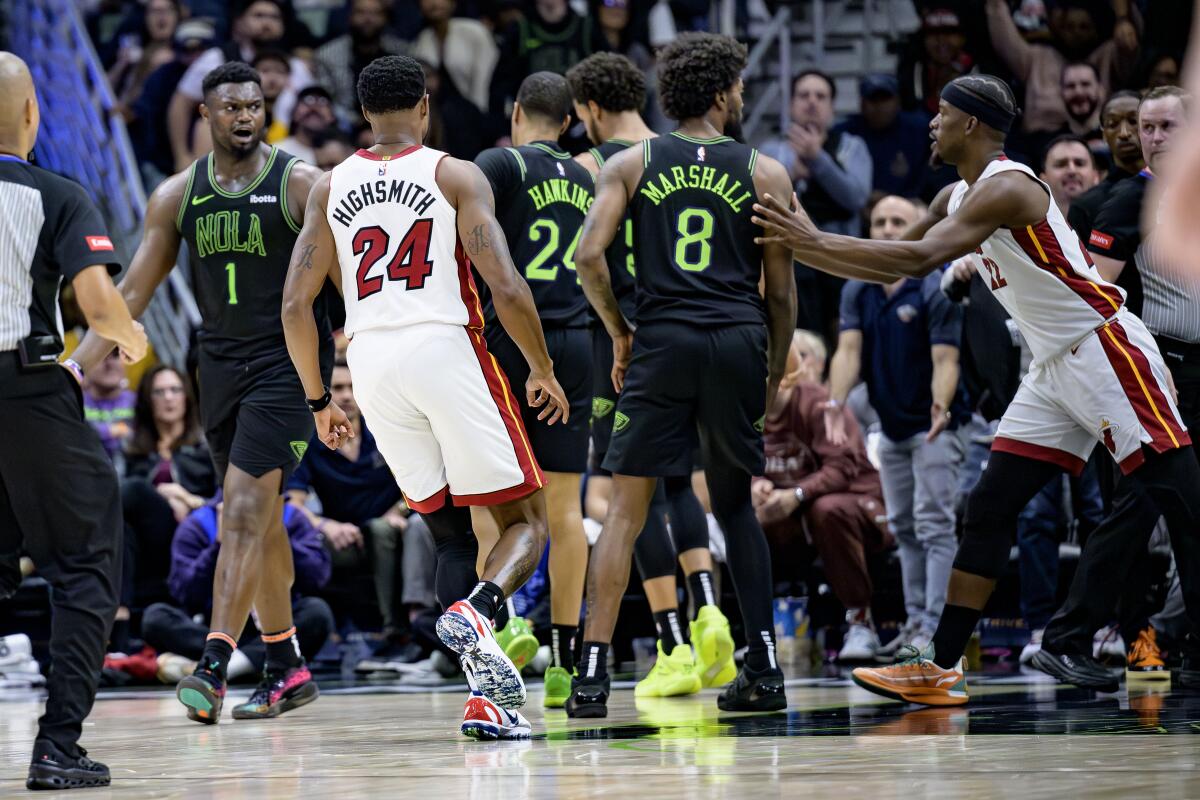 Miami Heat fight to finish to hold of New Orleans Pelicans