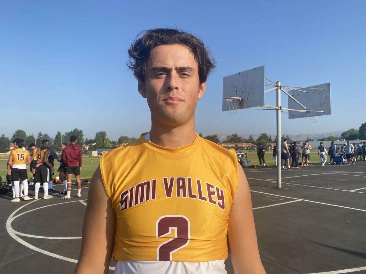 Quarterback Travis Throckmorton of Simi Valley is headed to Oregon State.