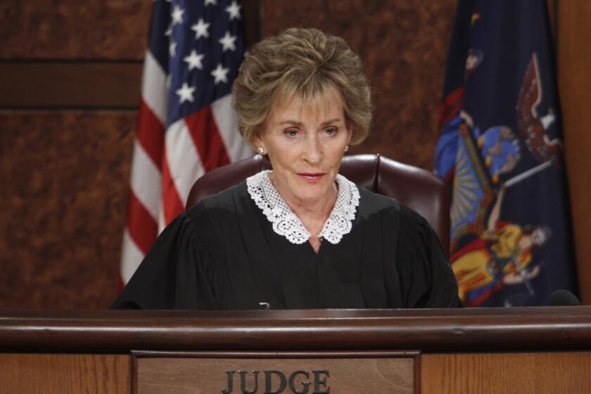 Judge Judith Sheindlin on "Judge Judy."