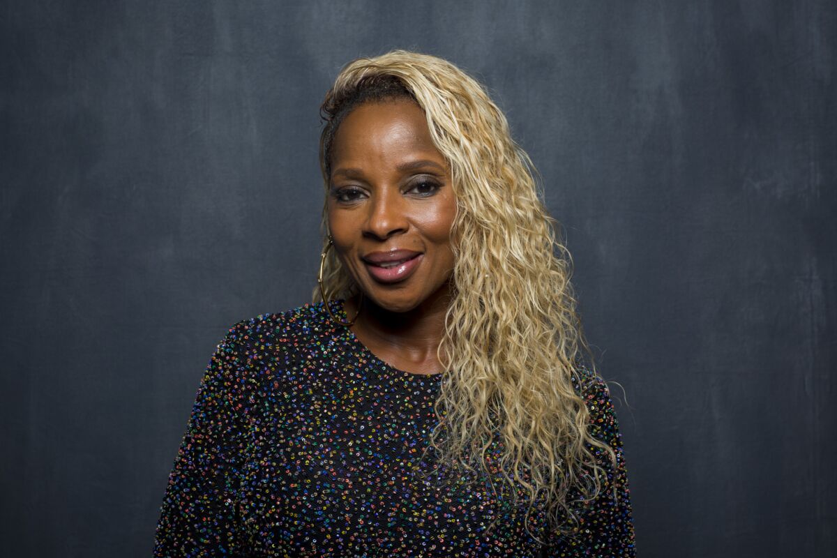 Mary J. Blige is a Golden Globes nominee for best supporting actress for her turn in the historical drama “Mudbound.”