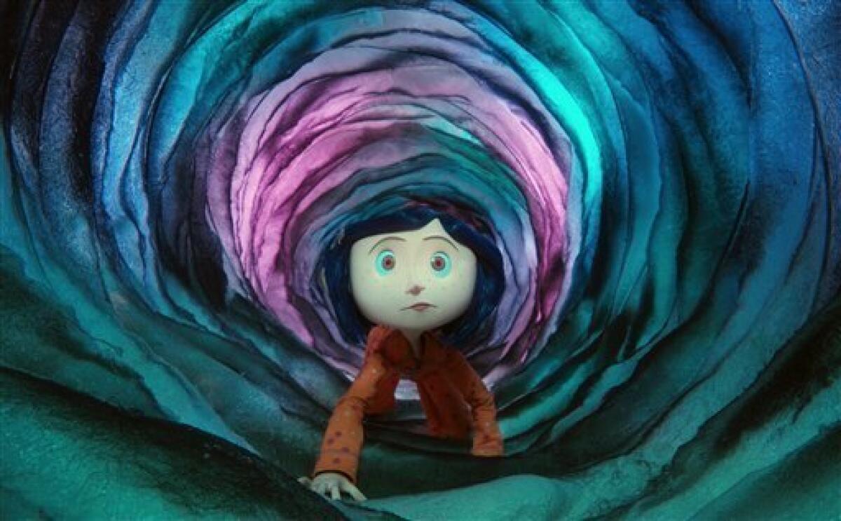 In this image released by Focus Features, a scene is shown from the animated film, "Coraline." (AP Photo/Focus Features)