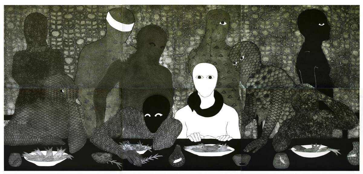 "La cena" ("The Supper"), 1991. (Fowler Museum at UCLA)
