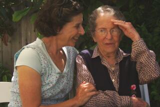 Lynn Covarrubias and her mother Sylvia DeWoskin age 92, in 2006