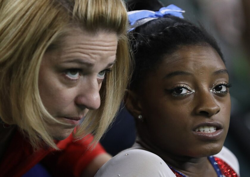 The Secret Behind Olympic Gymnastics Champs Their Coaches The San Diego Union Tribune