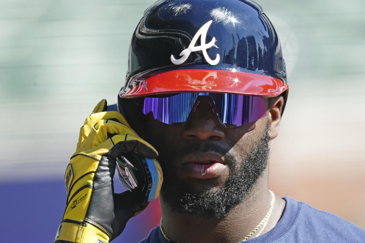 Braves CF Michael Harris Not Cleared for Batting Practice Yet