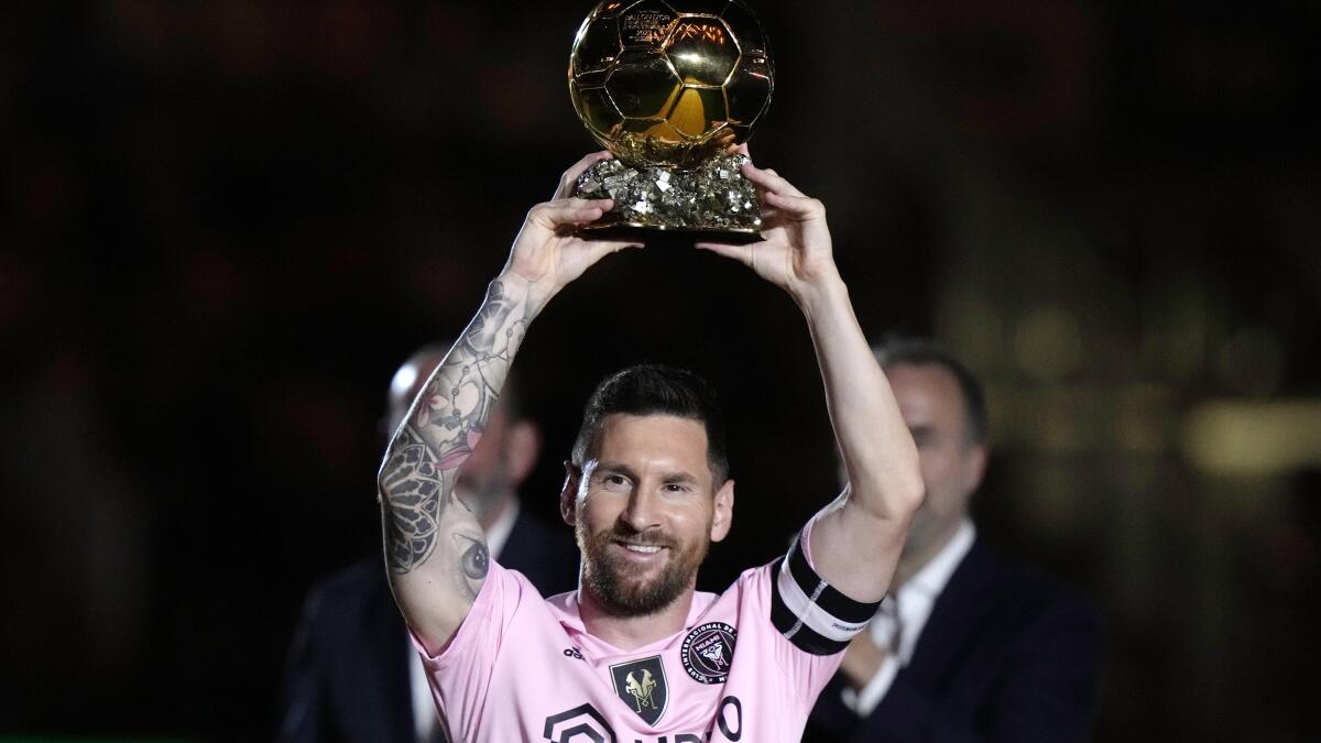 Inter Miami CF ficha al siete veces ganador del Balón de Oro y campeón de  la Copa Mundial, Lionel Messi