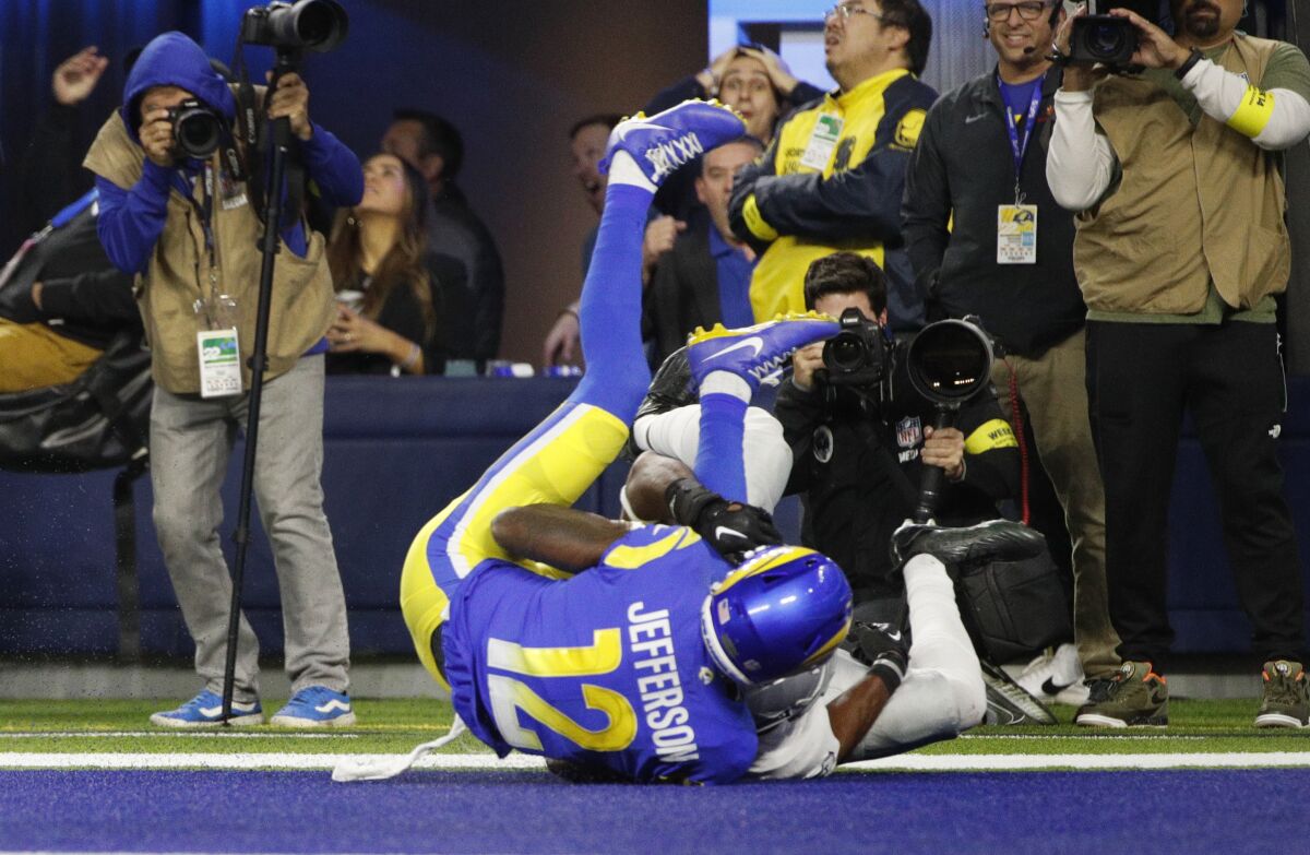 Baker Mayfield goes from waiver wire to hero in Rams comeback - Los ...